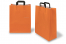 Papperspåsar med platta handtag - orangea, 320 x 140 x 420 mm | Kuvertland.se