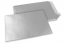 Silver metallisk färgade kuvert av papper - - 229 x 324 mm | Kuvertland.se